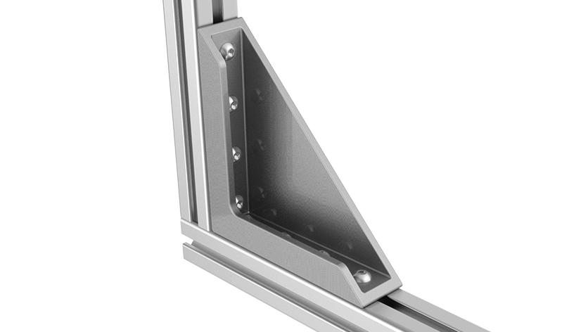 Alu-Versteifungswinkel 40 x 160